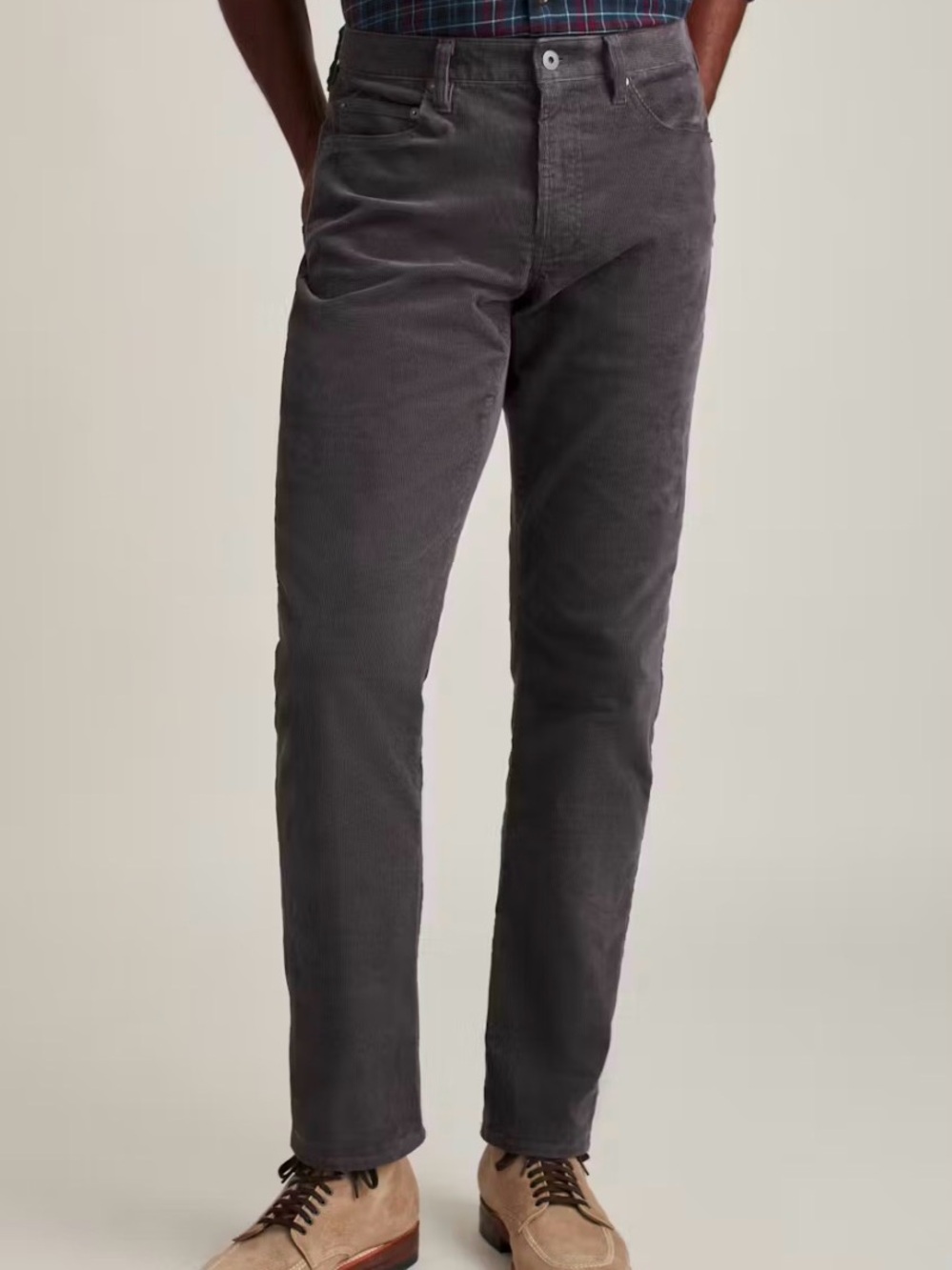 Bonobos Men's Gray Corduroy Pants - 30/32